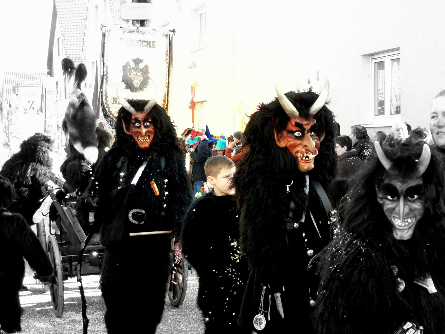 Fasching auf der Strasse