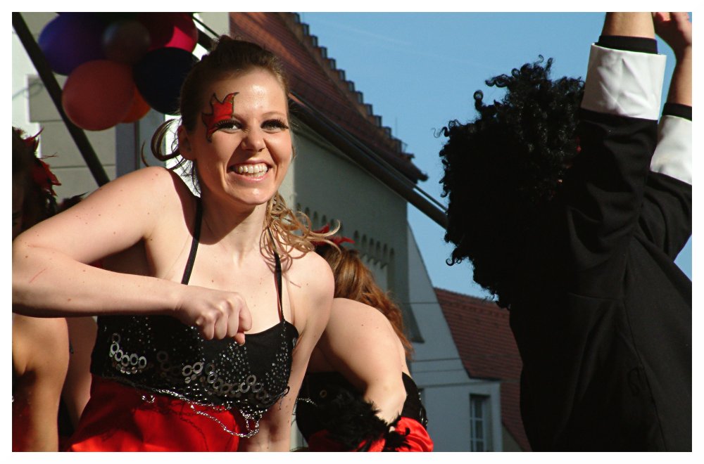 Fasching in Augsburg - Rathausplatz - Under oiner Kapp - 4