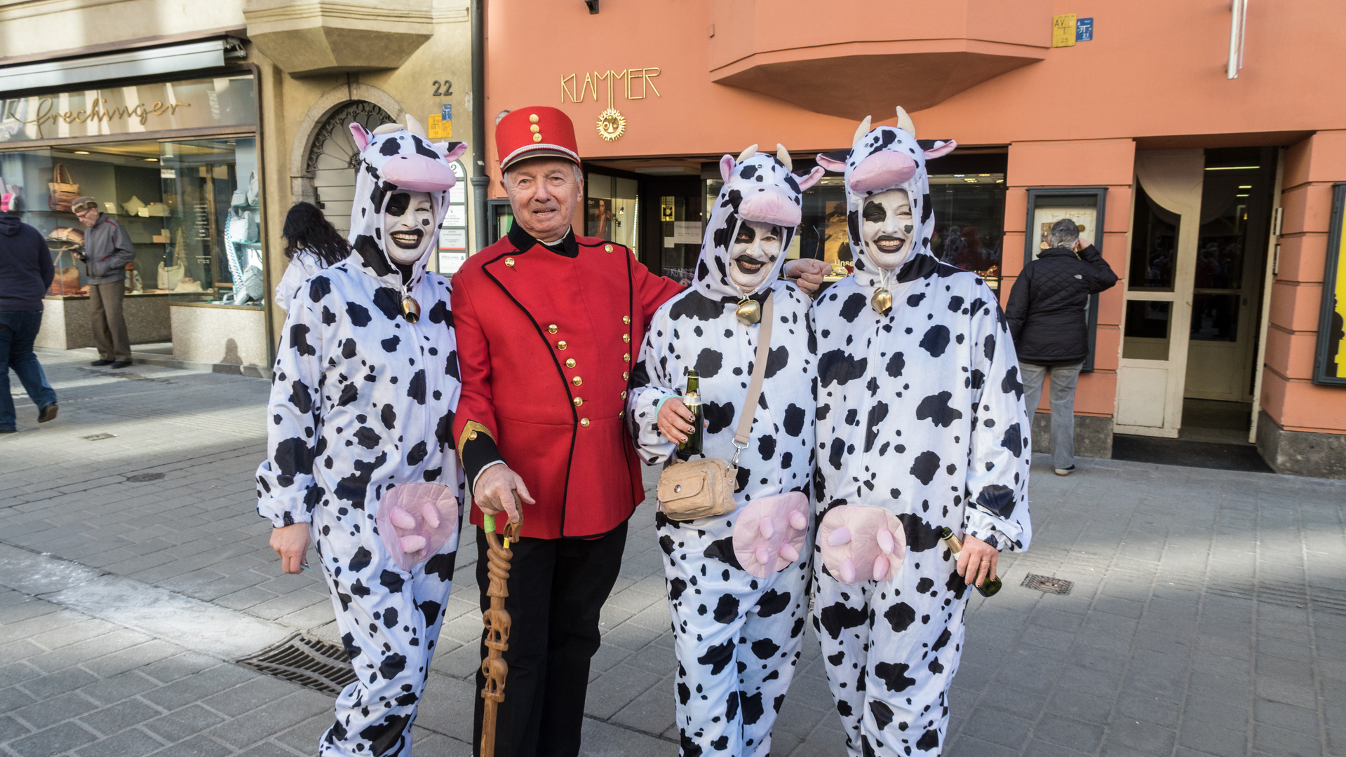 Fasching in Innsbruck Februar 2015