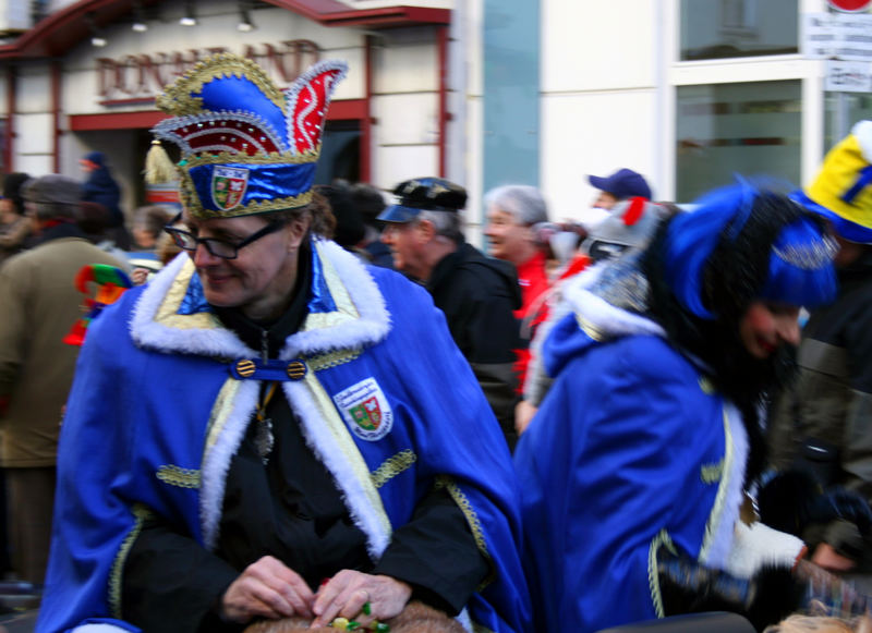 Fasching in the street...