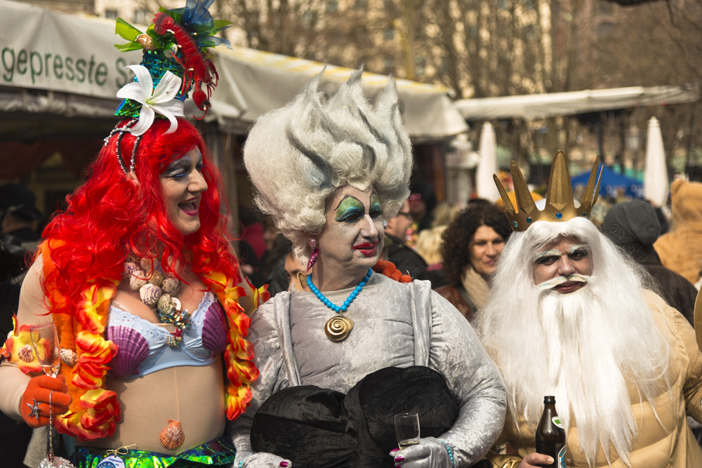 Fasching Viktualienmarkt 2014