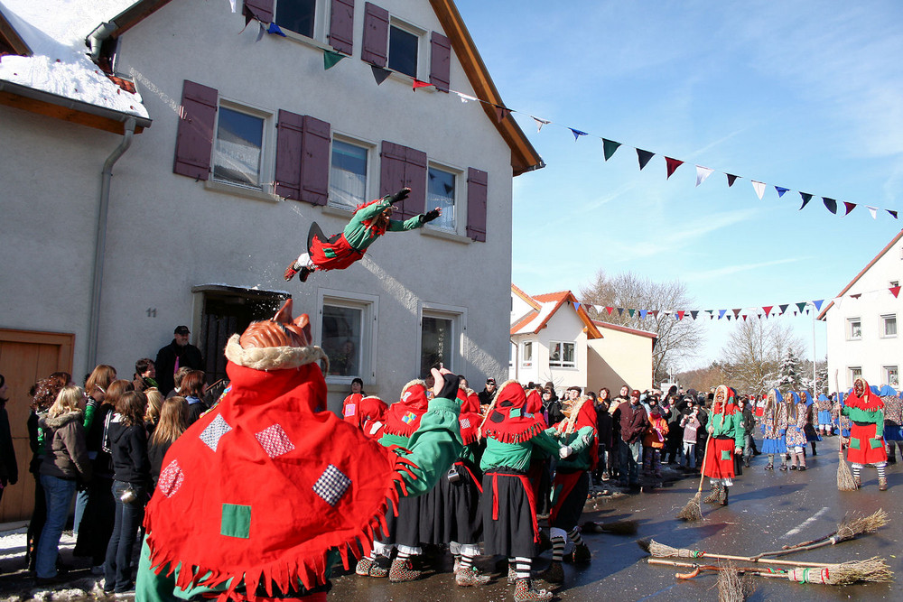 Faschingsumzug in Oberstetten VI