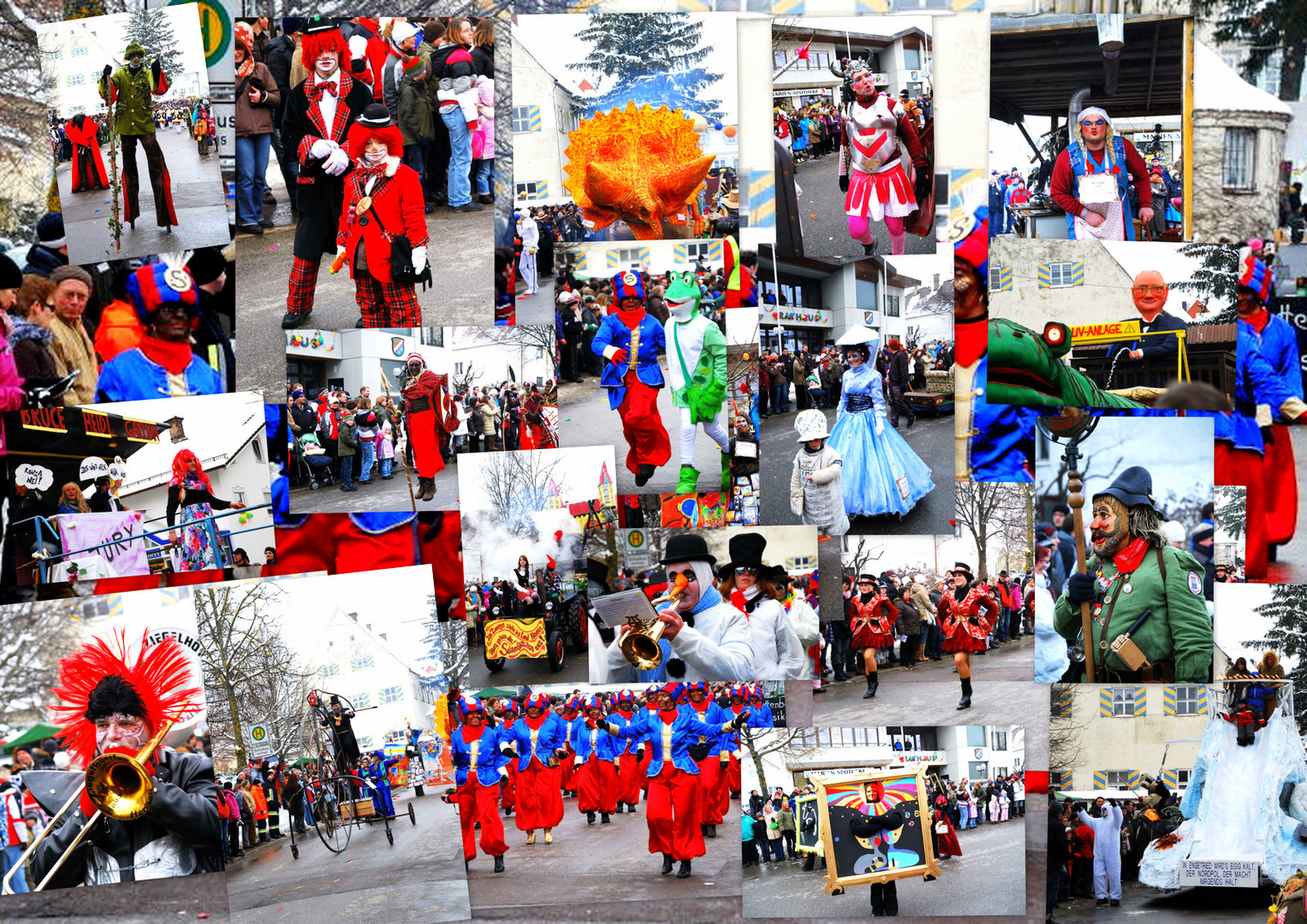 Faschingumzug in Markt Rettenbach 2010