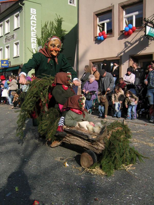 Fasent o. Fasnet in Hüfingen 2007