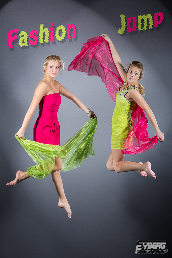 Fashion Jump - Trampolinshooting mit Lisa und Julika