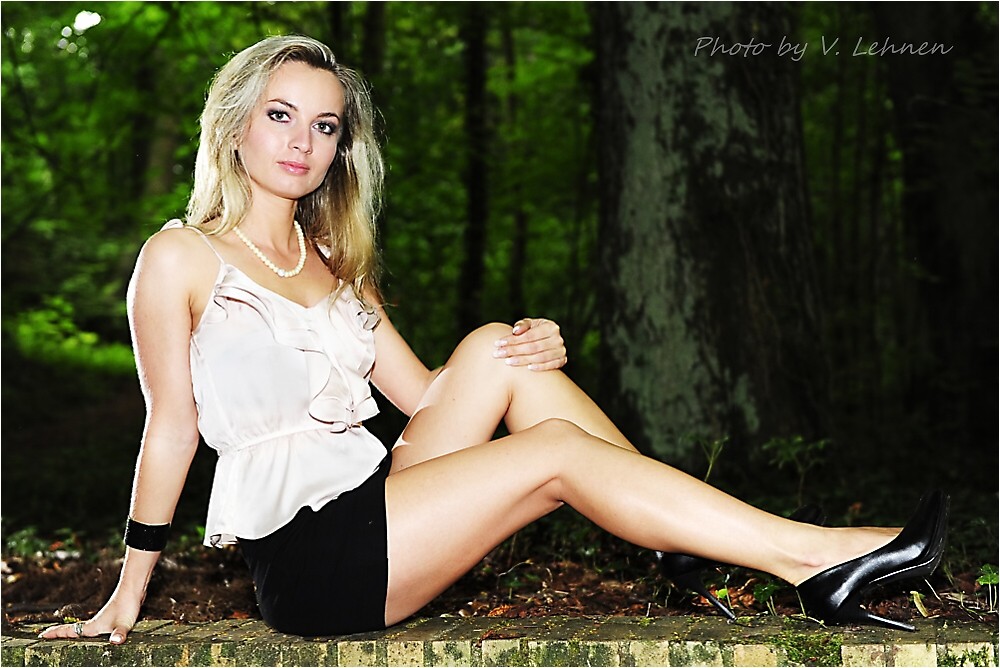 Fashion shooting im Wald ....9