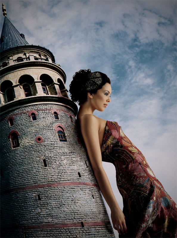 fashion shot for Elle Turkey with miss world