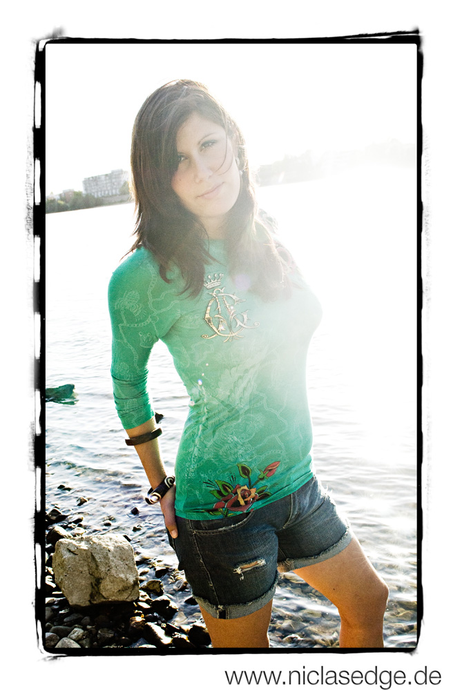 Fashionshoot am Strand, EdHardy Clothing