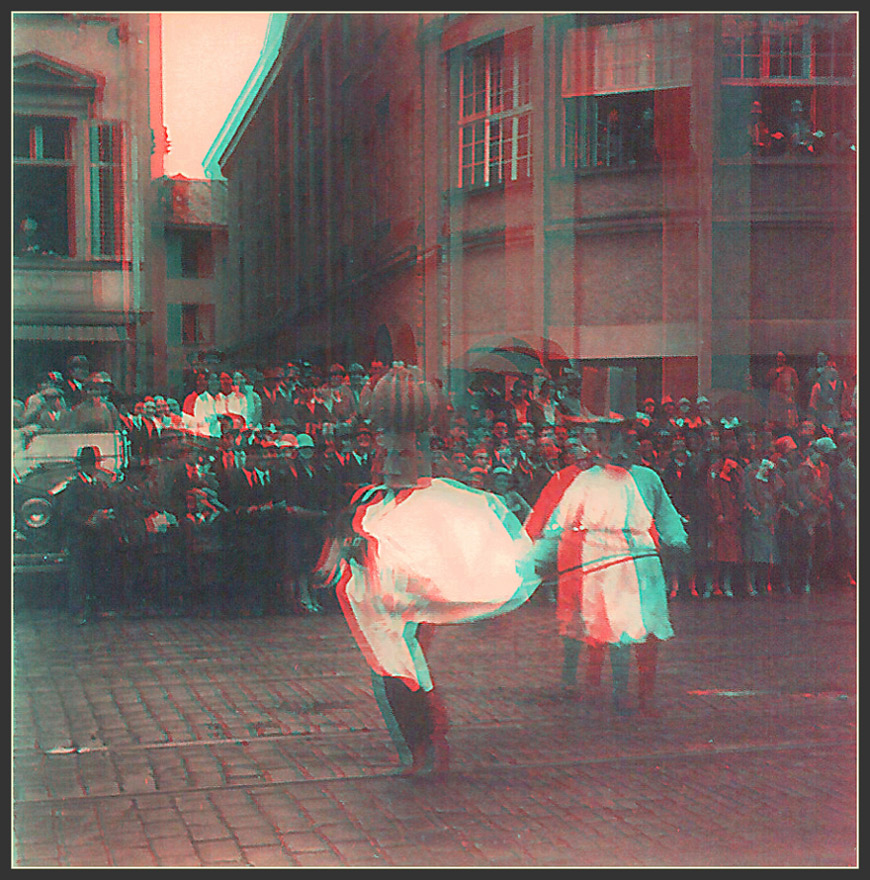 Fasnacht ( Karnelval ) in Ilgau 1927