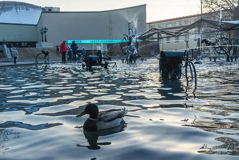 Fasnachtsbrunnen beim Theater