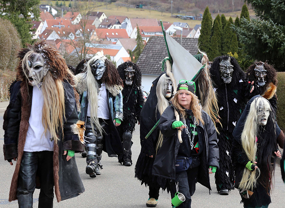 Fasnet-Umzug Aidlingen Grusel