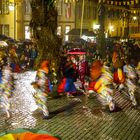 Fasnetsverbrennung auf dem Marktplatz von Gengenbach