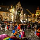 Fasnetsverbrennung auf dem Marktplatz von Gengenbach