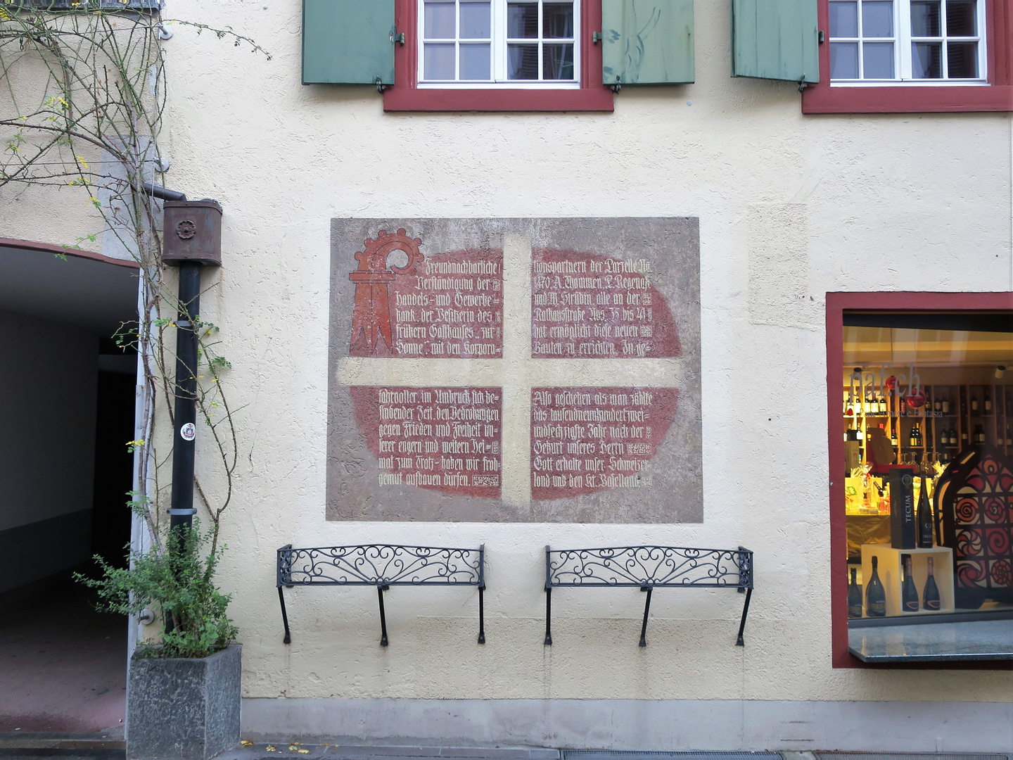 Fassade Altstadt Liestal