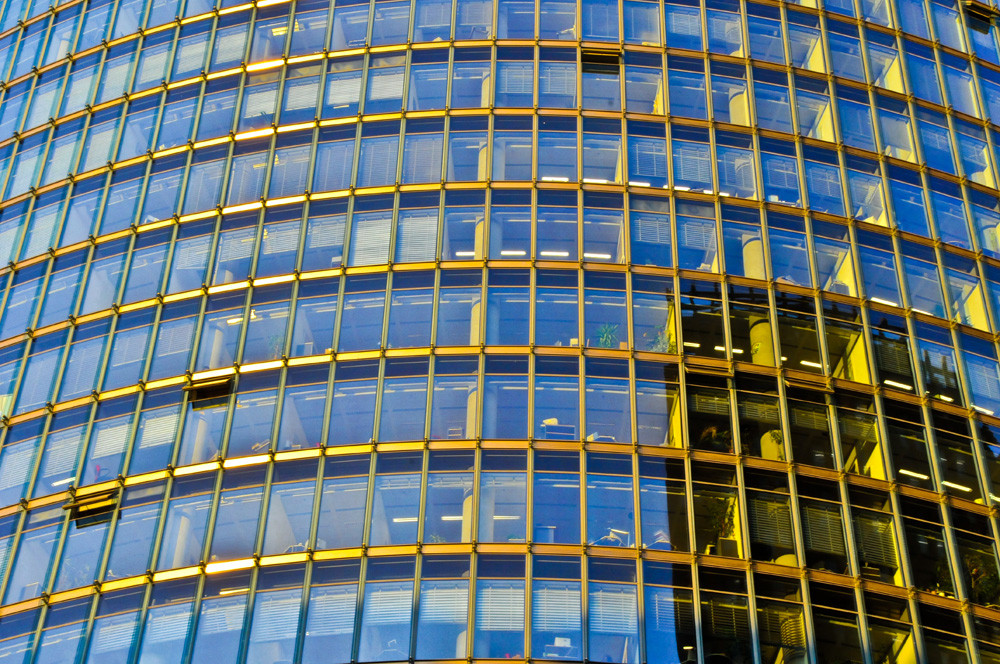 Fassade am Potsdamer Platz 3