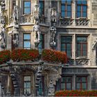 Fassade - Das Neue Rathaus am Marienplatz in München -