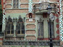 Fassade der Casa Vicens