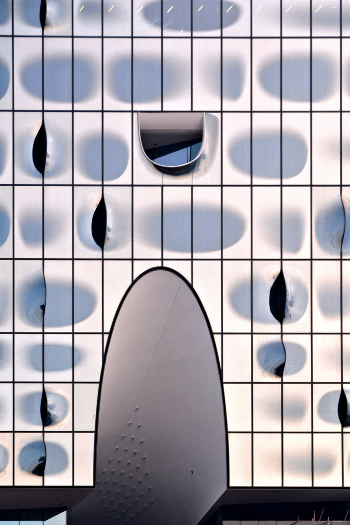 Fassade der Hamburger Elbphilharmonie