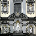 Fassade der Kirche Maria vom Frieden