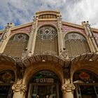 Fassade der Zentralmarkthalle Valencia