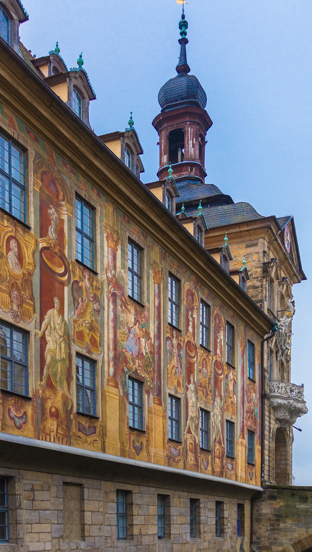 Fassade des Alten Rathaus Bamberg