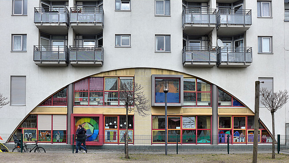 Fassade einer Kölner Kindertagesstätte