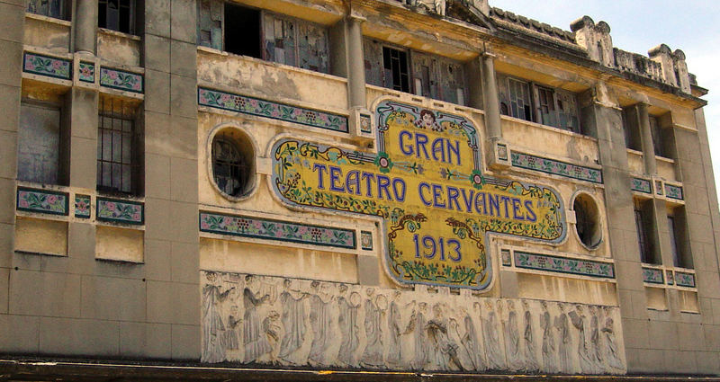 Fassade Gran Teatro Cervantes