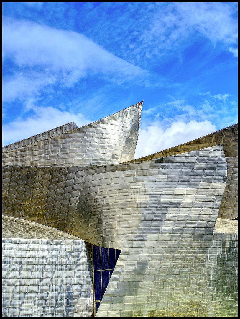 Fassade Guggenheim Bilbao