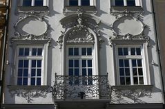 Fassade im Herbstlicht