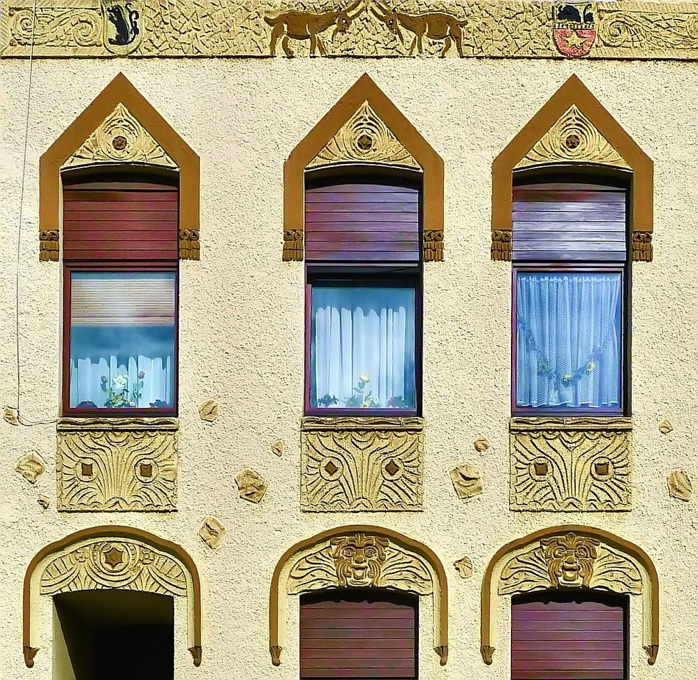 Fassade im Jugendstil