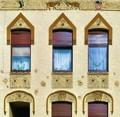 Fassade im Jugendstil