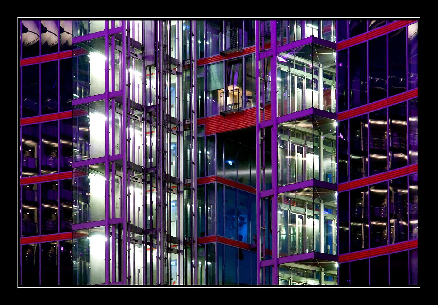 Fassade im Sony Center