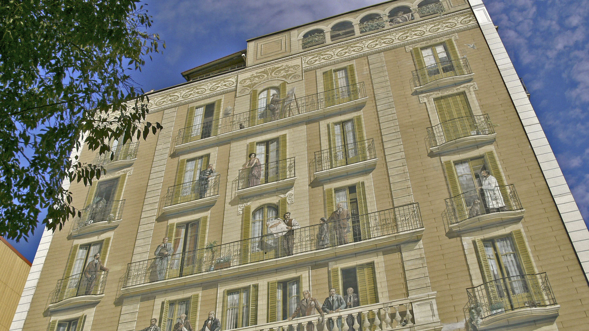 Fassade in Barcelona