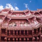 Fassade in Bikaner (Rajasthan/Indien)