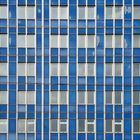 Fassade in blue