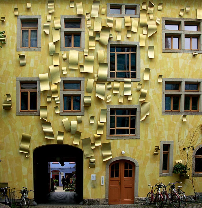 Fassade in Dresden
