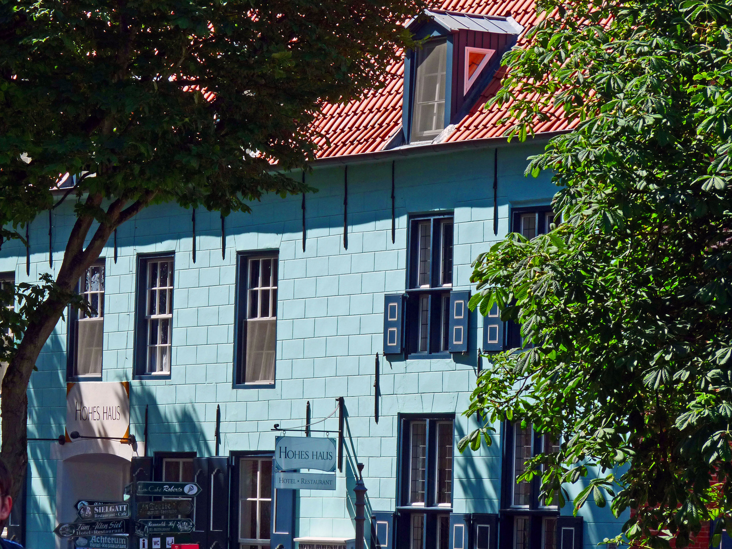 Fassade in Greetsiel