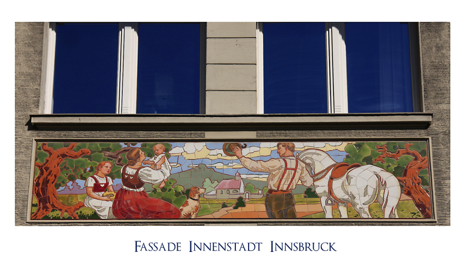 Fassade in Innsbruck