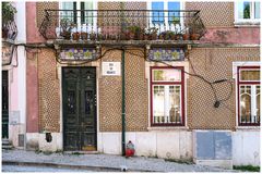 Fassade in Lissabon