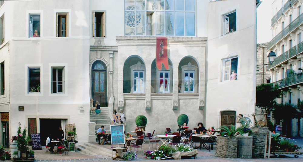 Fassade in Montpellier