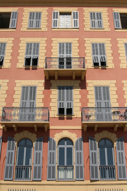 Fassade in Nizza