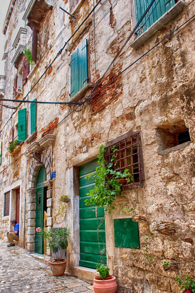 Fassade in Rovinj