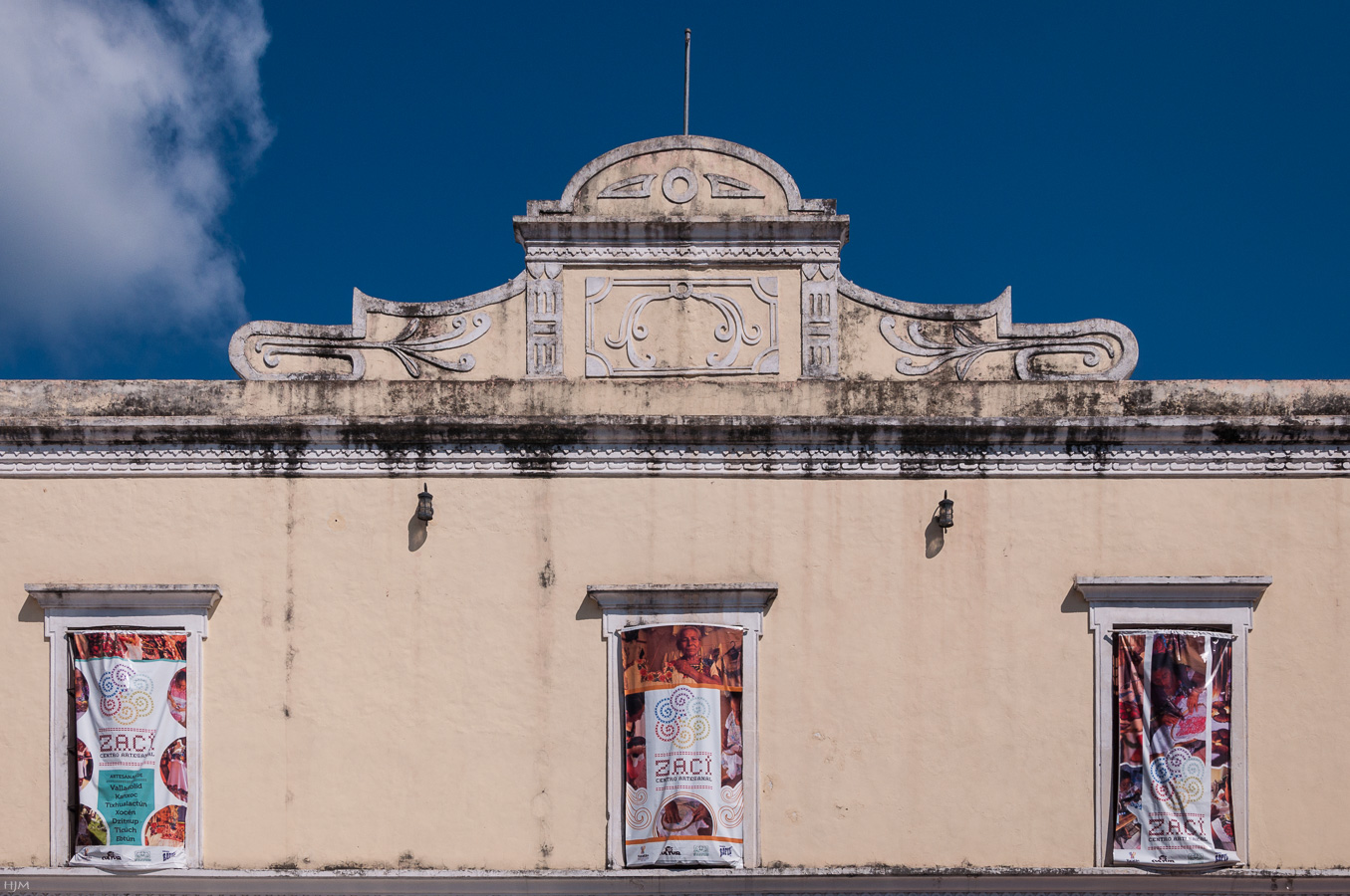 Fassade in Valladolid (Yucatán)