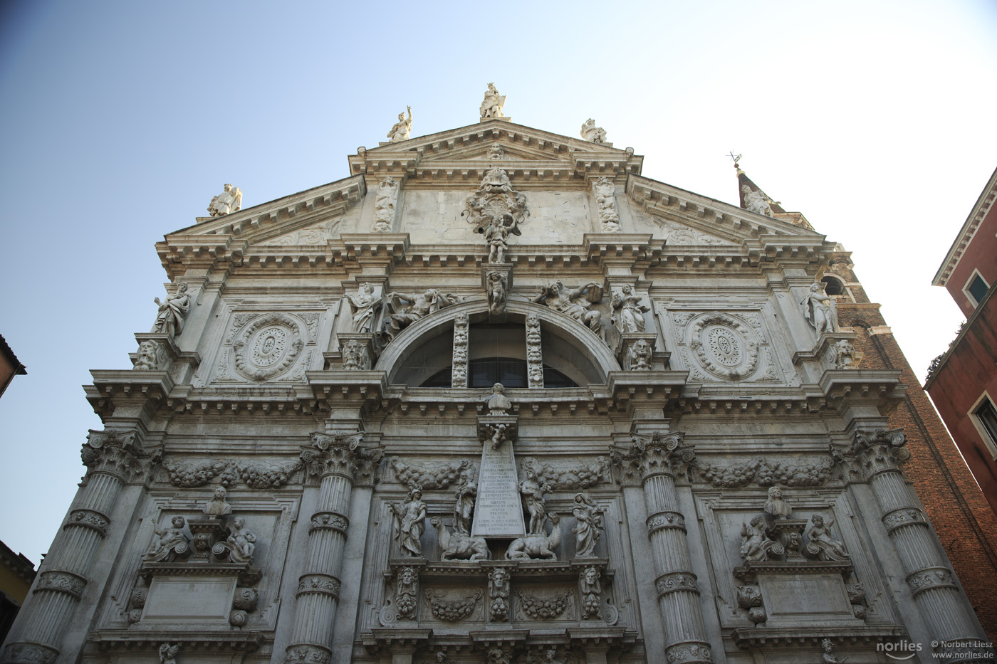 Fassade in Venedig