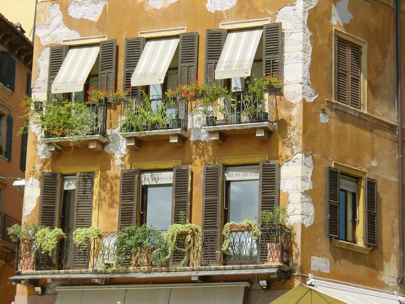 Fassade in Verona