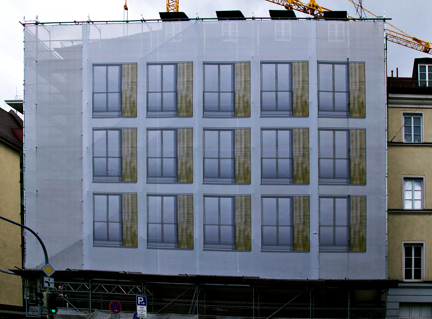 Fassade - luftig und transparent  ;-))