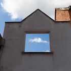 Fassade mit Durchblick