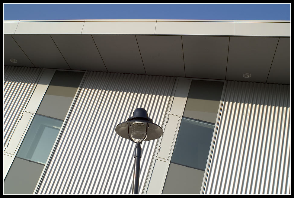 Fassade mit Lampe 3