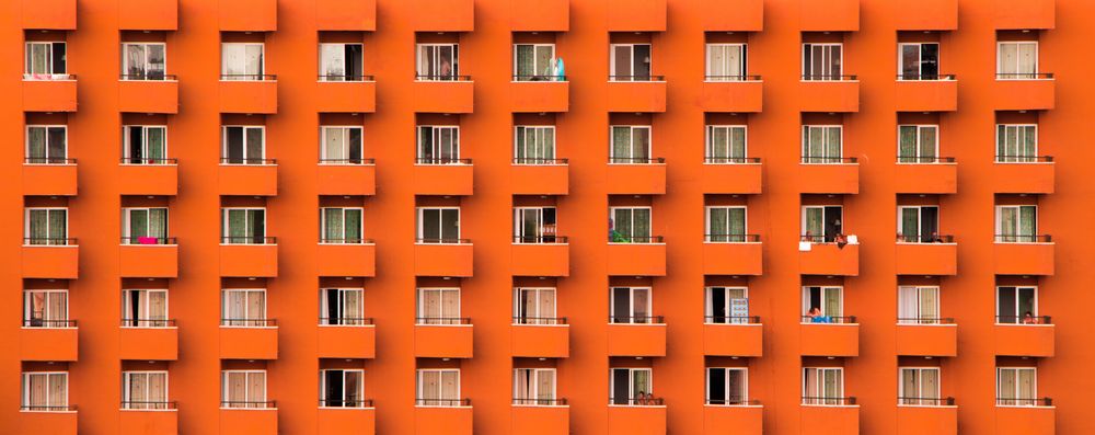 Fassade Orange