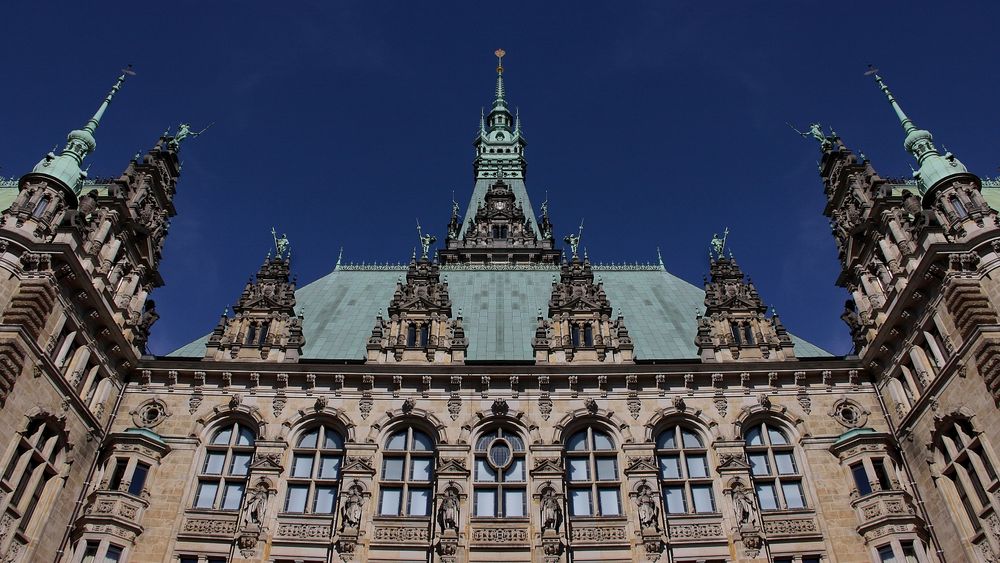 Fassade Rathaus-Innenhof